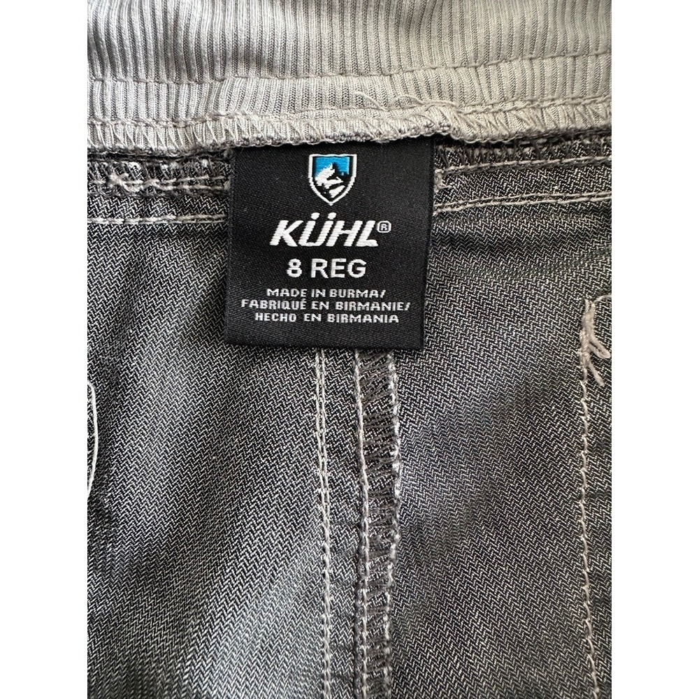 Kuhl Pants Women 8 Regular Gray Cabo Hiking Outdoor UPF 50 Utility Travel Casual - Picture 3 of 10